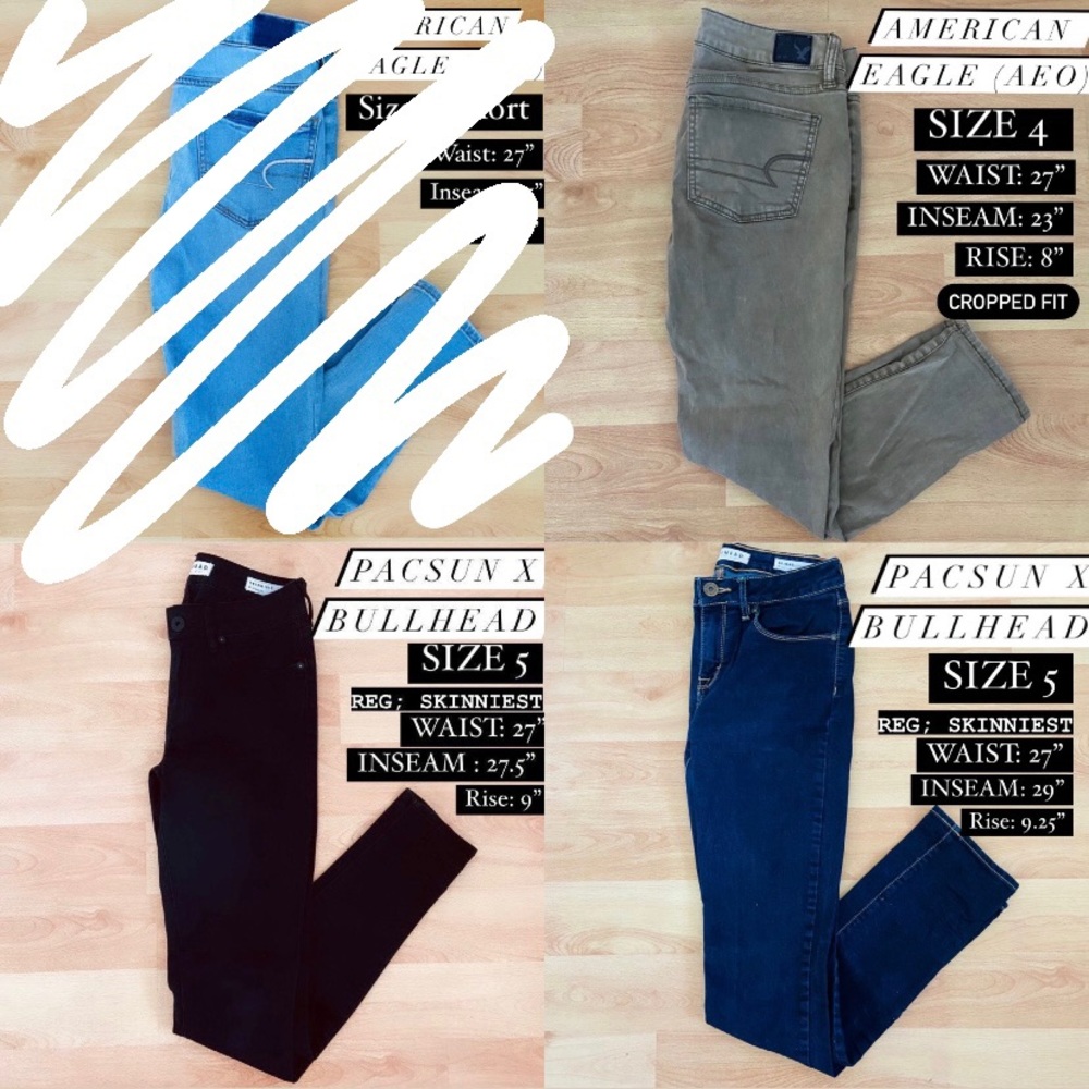 Size 27 jeans bundle
